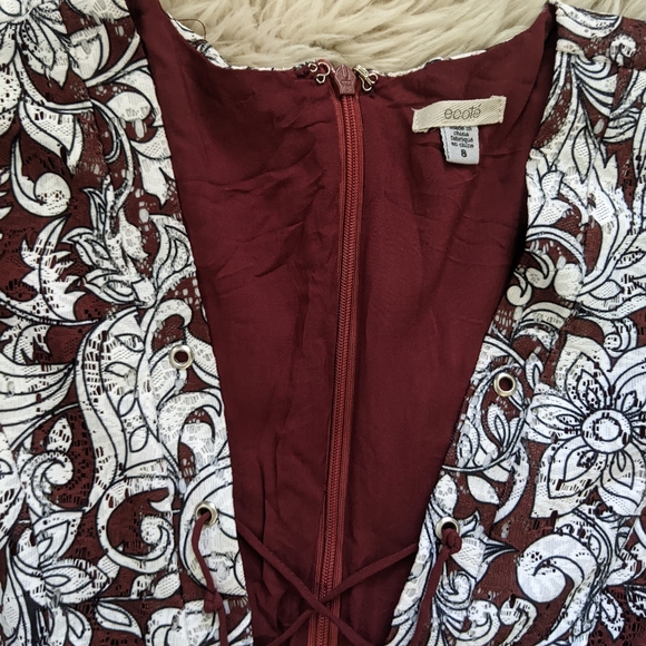 Ecote floral lace dress - Picture 4 of 6